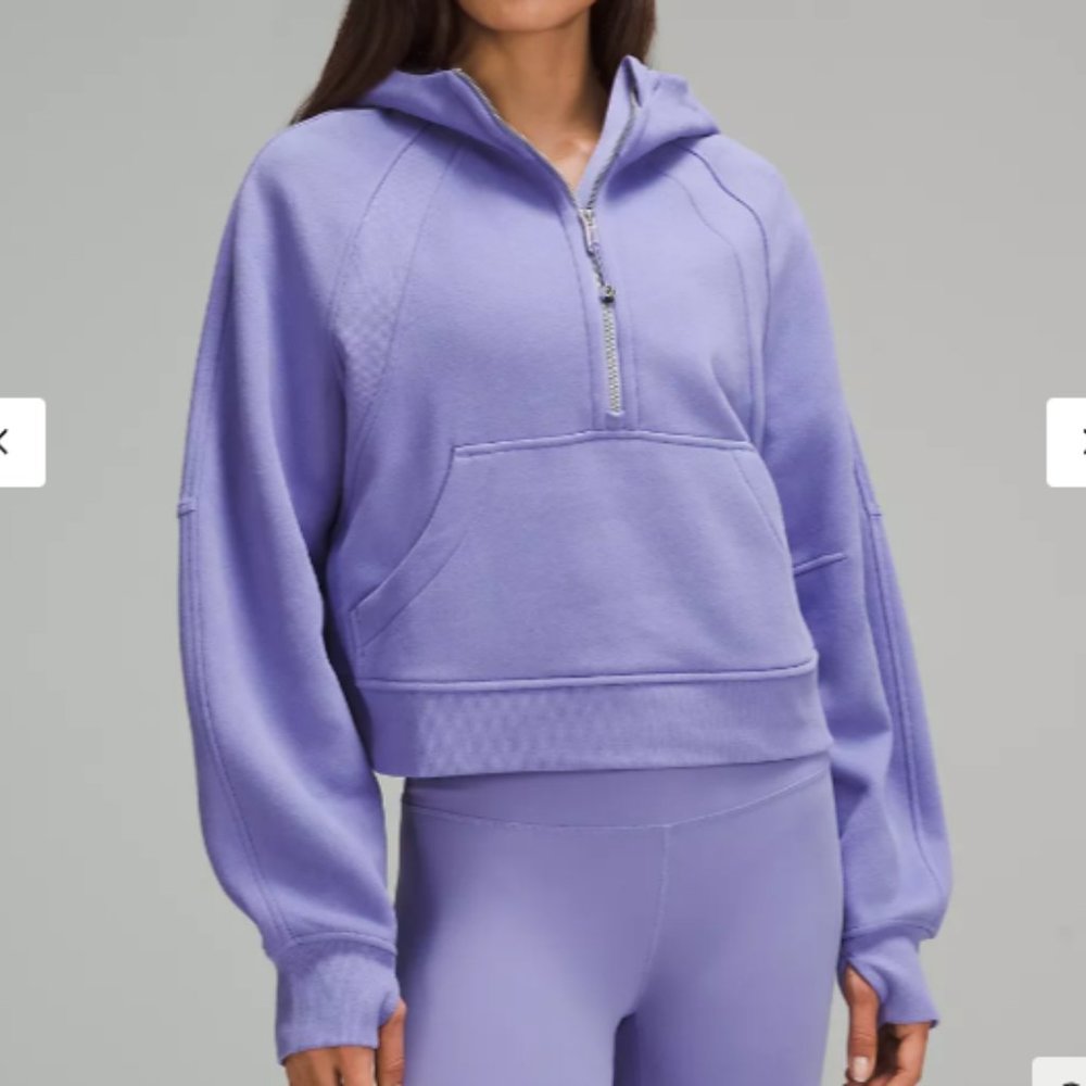 NWT lululemon scuba Purple Hoodie nwt